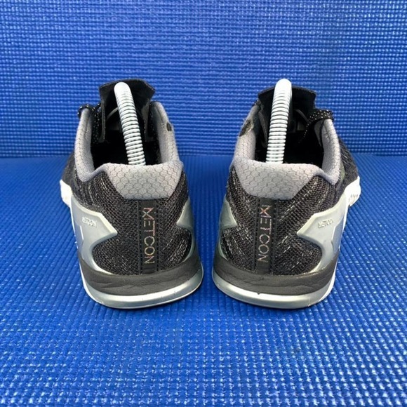 NIKE METCON 3 Women`s Size 8.5 Black White Athletic Training Shoes 922880-001 - Picture 4 of 9